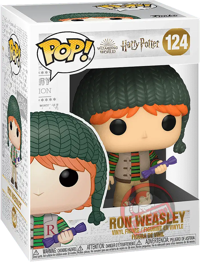 Funko Pop Harry Potter 124 Ron Weasley Vinyl Figure Holiday New Funko Pop Harry Potter 124 Ron Weasley Vinyl Figure Holiday New