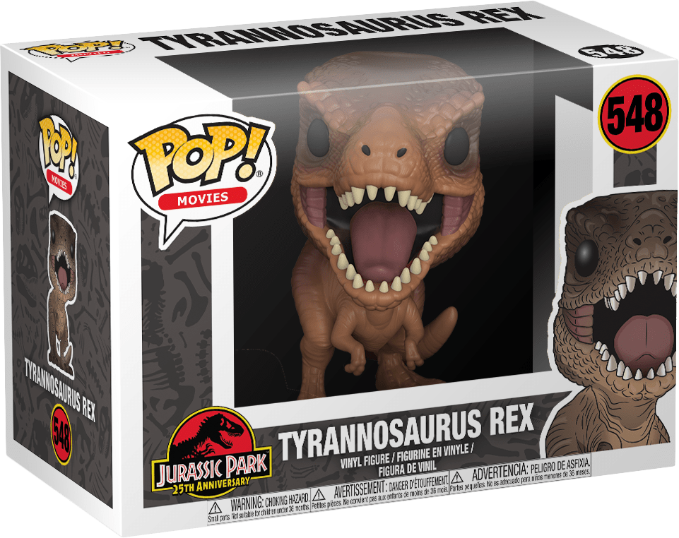Funko Pop! Movies 548: Jurassic Park - Tyrannosaurus Rex Vinyl Figure