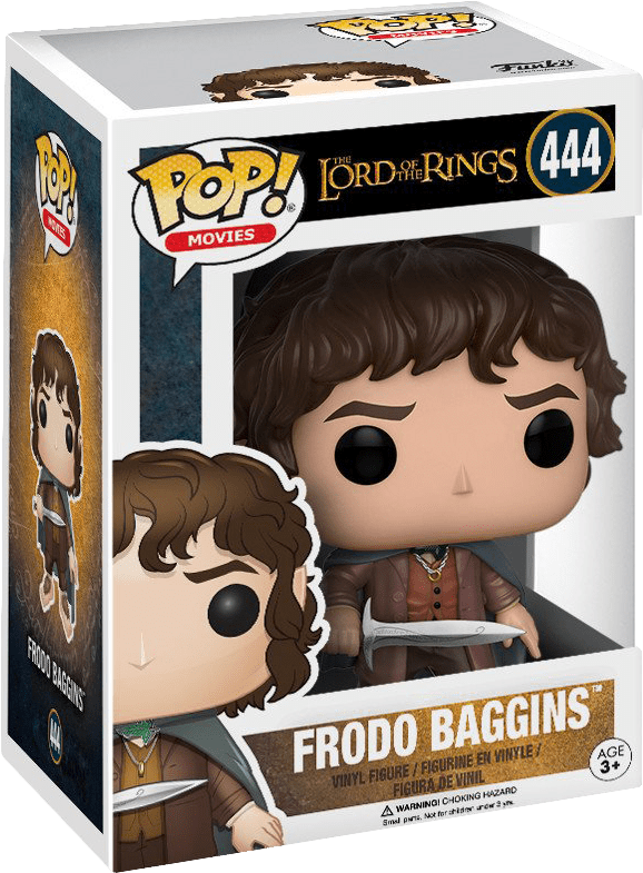 Funko Pop! Movies 444: The Lord of the Rings - Frodo Baggins Vinyl Figure