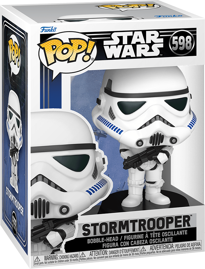 Funko Pop! Star Wars 598: A New Hope - Stormtrooper Vinyl Bobble-Head
