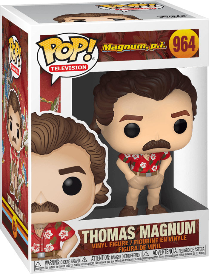 funko_pop_tv_magnum_pi_thomas_magnum.png Funko Pop! TV 964: Magnum P.I. - Thomas Magnum Vinyl Figure