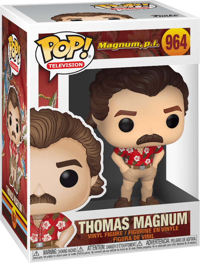 Funko Pop! TV 964: Magnum P.I. - Thomas Magnum Vinyl Figure