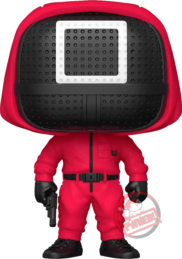 Funko Pop! TV 1231: Squid Game - Masked Manager: Square Vinyl Figure ...