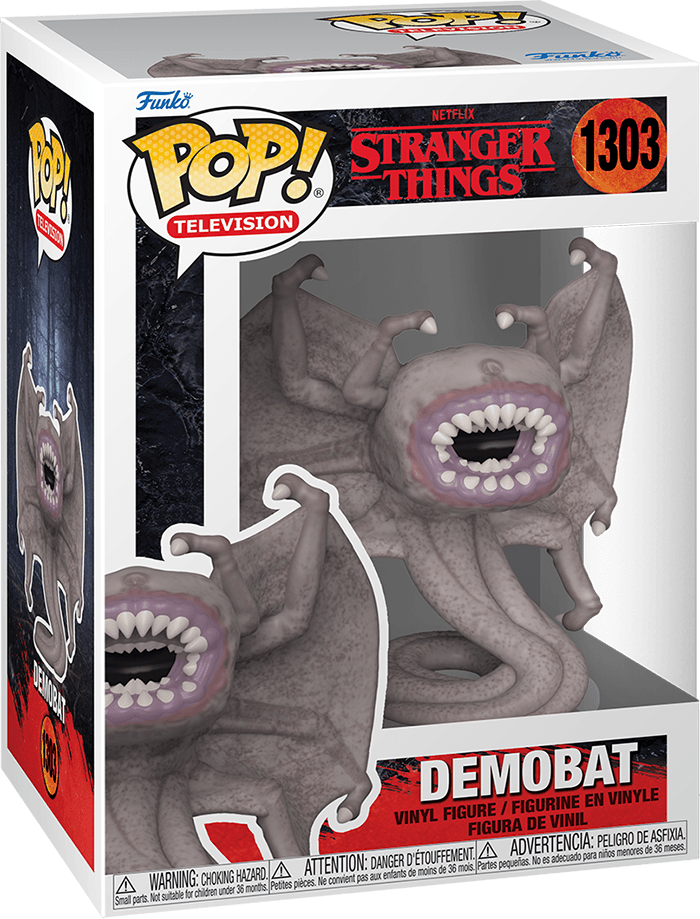 Funko Pop! TV 1303: Stranger Things - Demobat Vinyl Figure (Season 4)