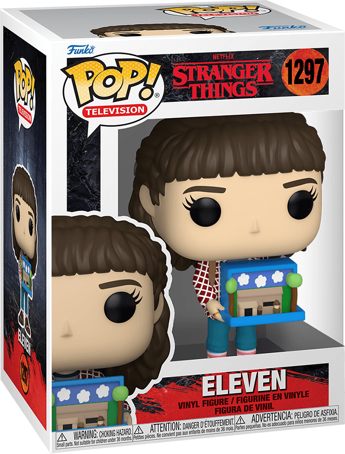 Funko Pop! TV 1297: Stranger Things - Eleven with Diorama Vinyl Figure (Season 4)