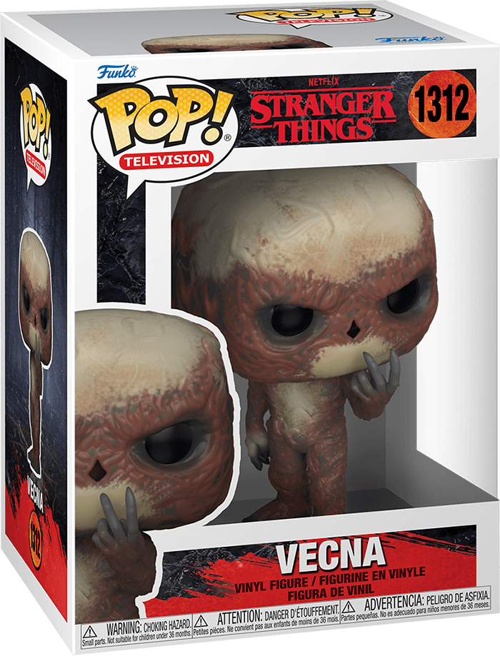 Funko Pop! TV 1312: Stranger Things - Vecna Vinyl Figure (Season 4)