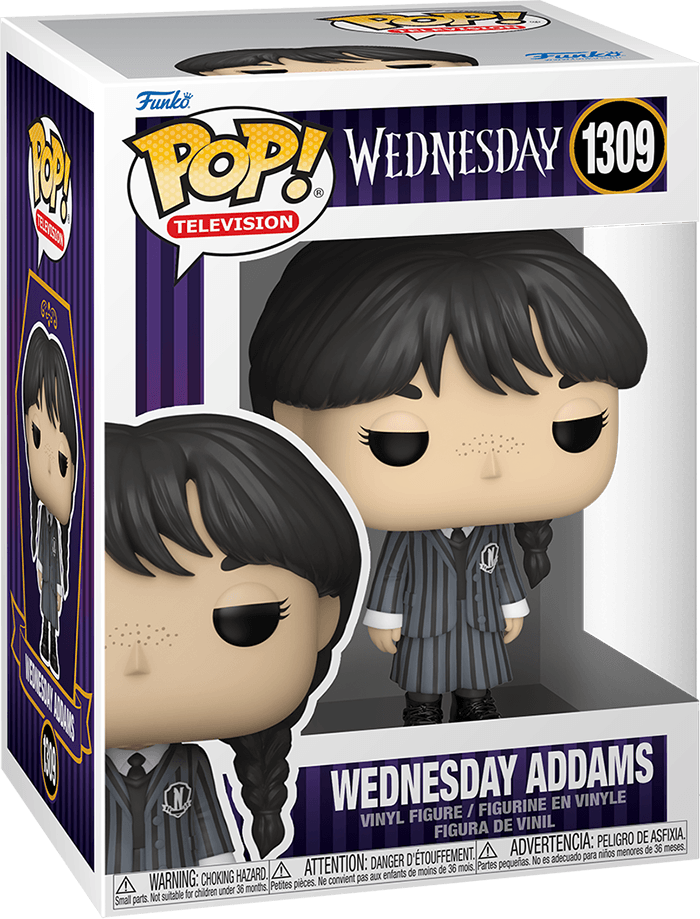 funko_pop_tv_wednesday_wednesday_addams.png Funko Pop! TV 1309: Wednesday - Wednesday Addams Vinyl Figure