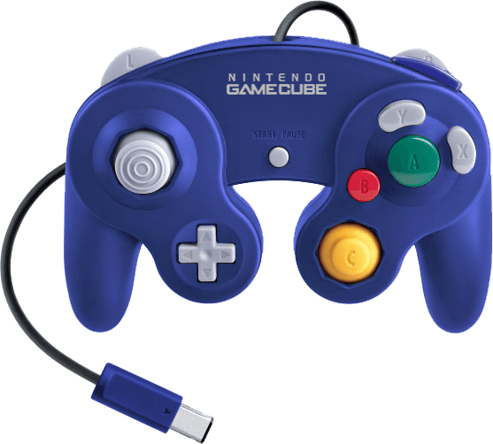 Nintendo GameCube Controller - Indigo (NGC) | Nintendo GameCube