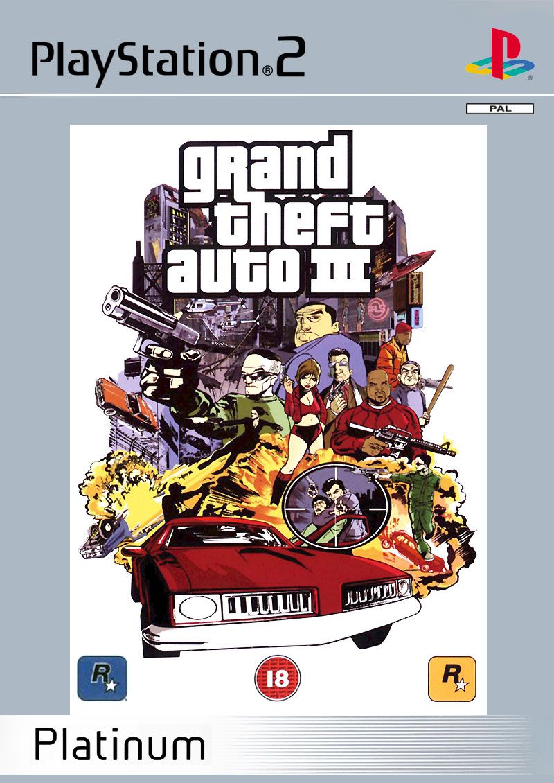 Grand Theft Auto III - Platinum (PS2) | PlayStation 2