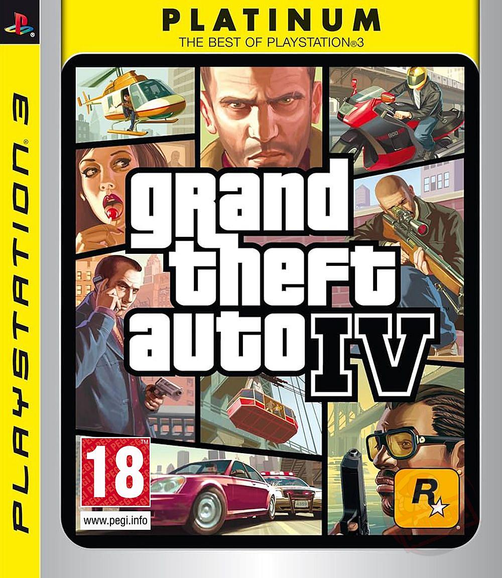 Grand Theft Auto IV - Platinum (PS3) | PlayStation 3