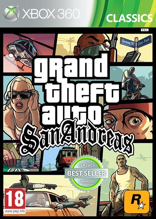 Grand Theft Auto: San Andreas - Classics (Xbox 360)