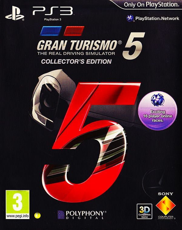 Gran Turismo 5: Collector's Edition (Sony PS3) - Game - Sony PlayStation 3