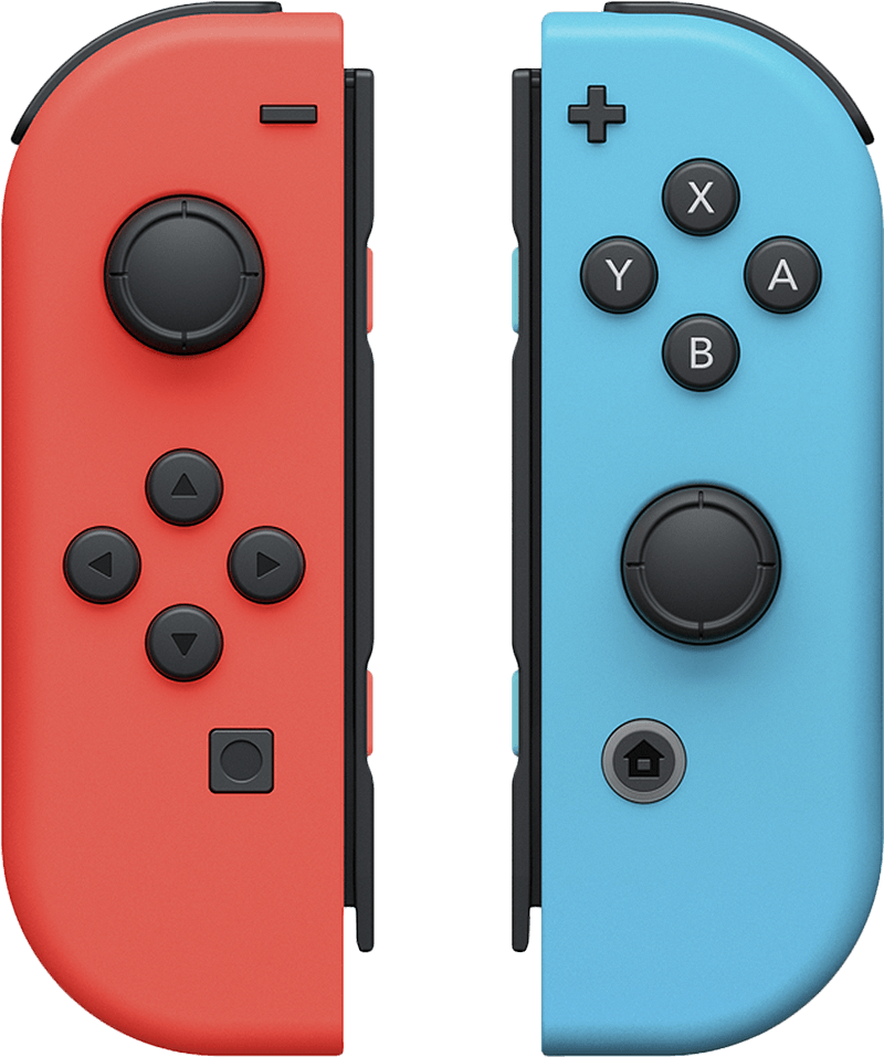 Nintendo Switch Joy-Con Controller Pair - Neon Red / Neon Blue (NS / Switch) | Nintendo Switch