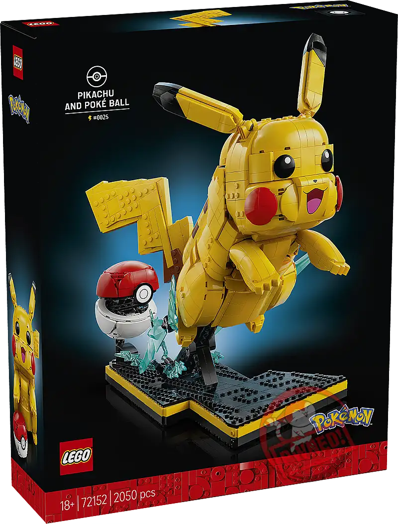 LEGO Pokemon: Pikachu and Poke Ball