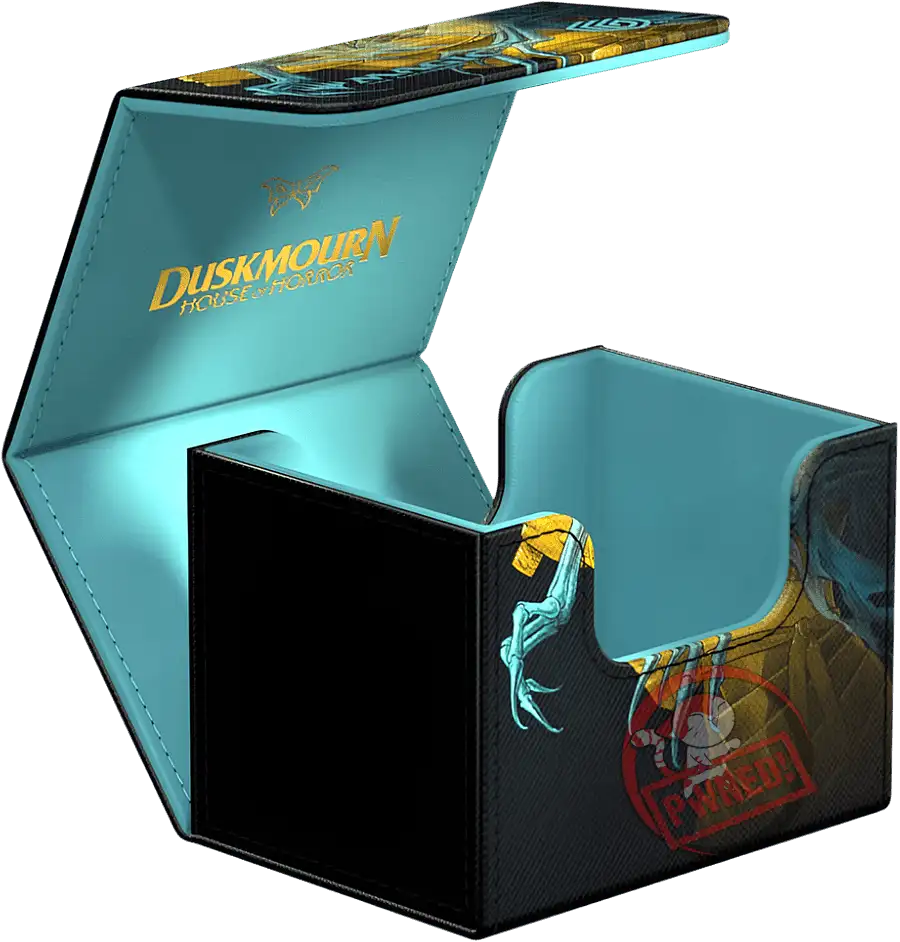 Magic The Gathering Duskmourn 100 Card Deck Box The Wandering Rescuer Art main image 0