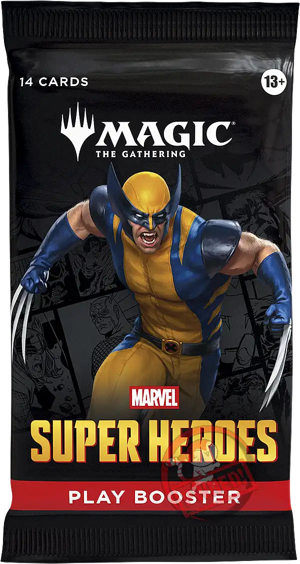 Magic: The Gathering TCG - Marvel Super Heroes Play Booster Pack