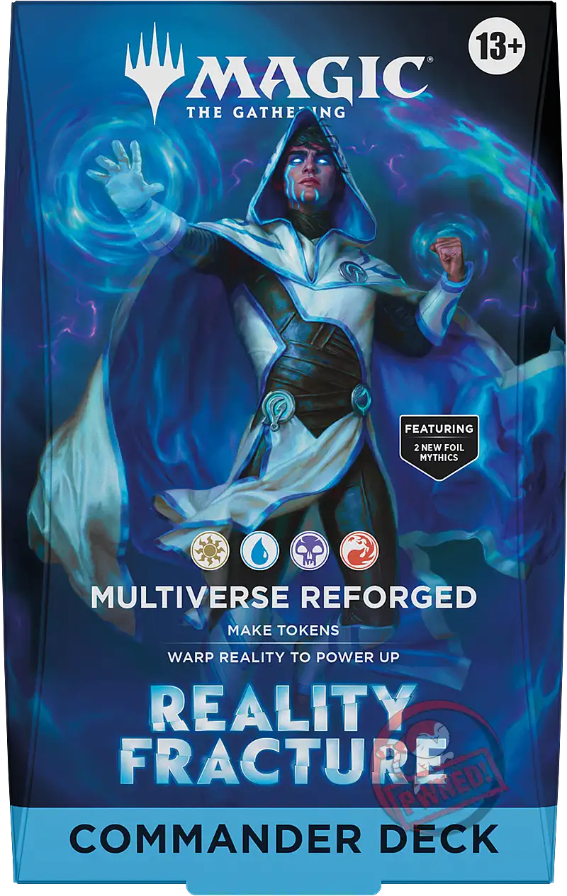 Magic the Gathering TCG: Reality Fracture Commander Deck - Multiverse Reforged