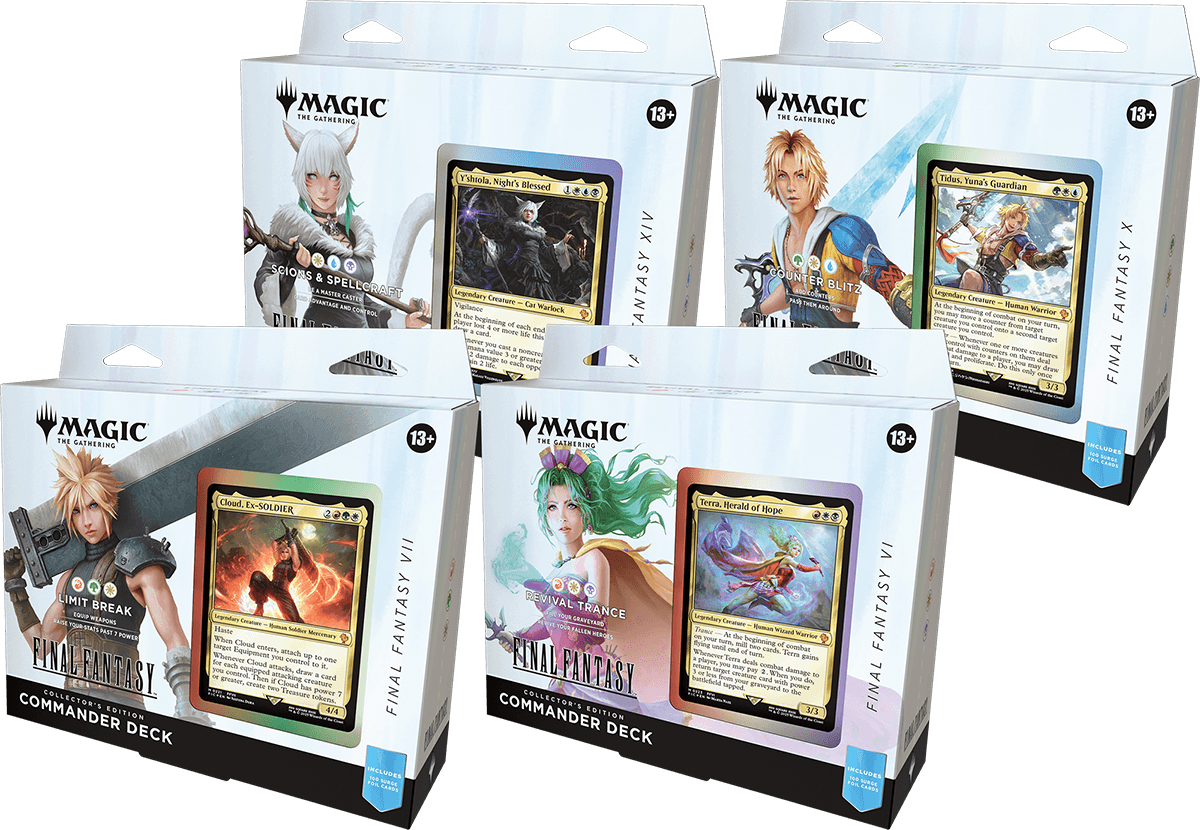 magic_the_gathering_tcgfinal_fantasy_commander_decks_collectors_edition.png Magic the Gathering TCG: Final Fantasy Commander Decks - Collector's Edition