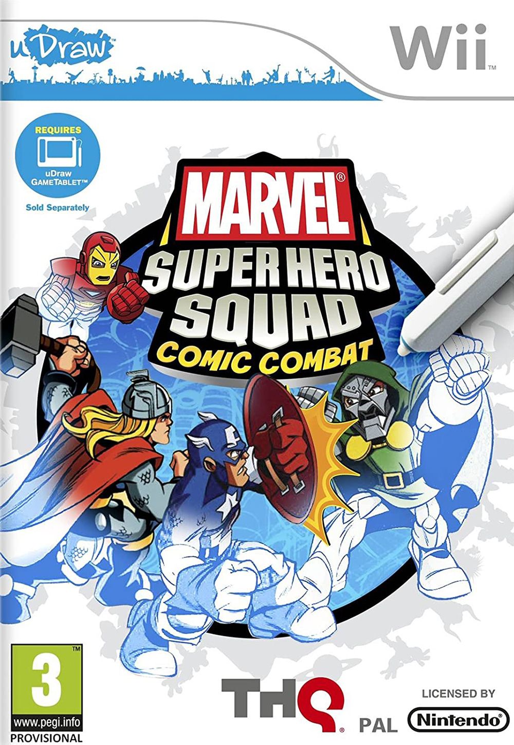 Marvel: Super Hero Squad - Comic Combat [uDraw] (Wii) | Nintendo Wii