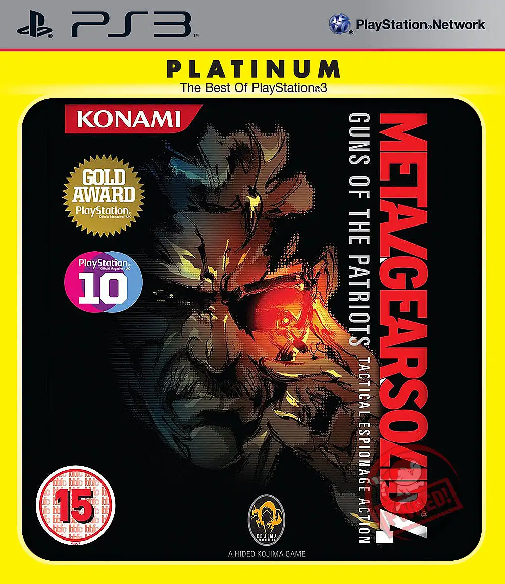 Metal Gear Solid 4: Guns of the Patriots - Platinum (PS3) | PlayStation 3