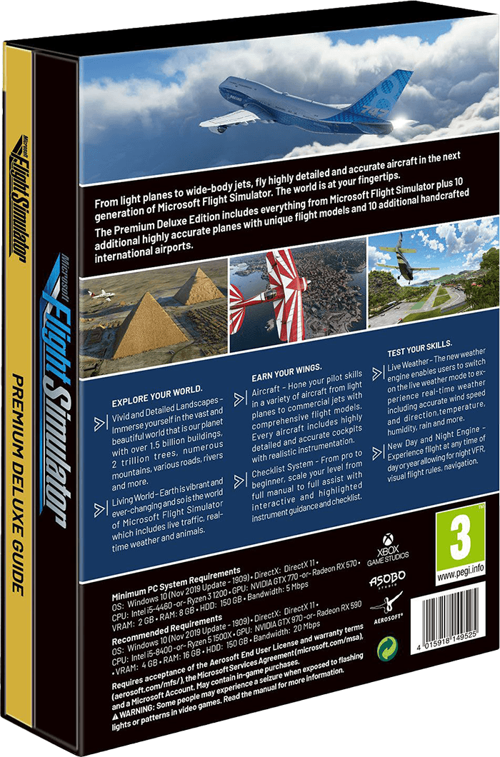Microsoft Flight Simulator 2020 Premium Deluxe (PC)(New) Buy from