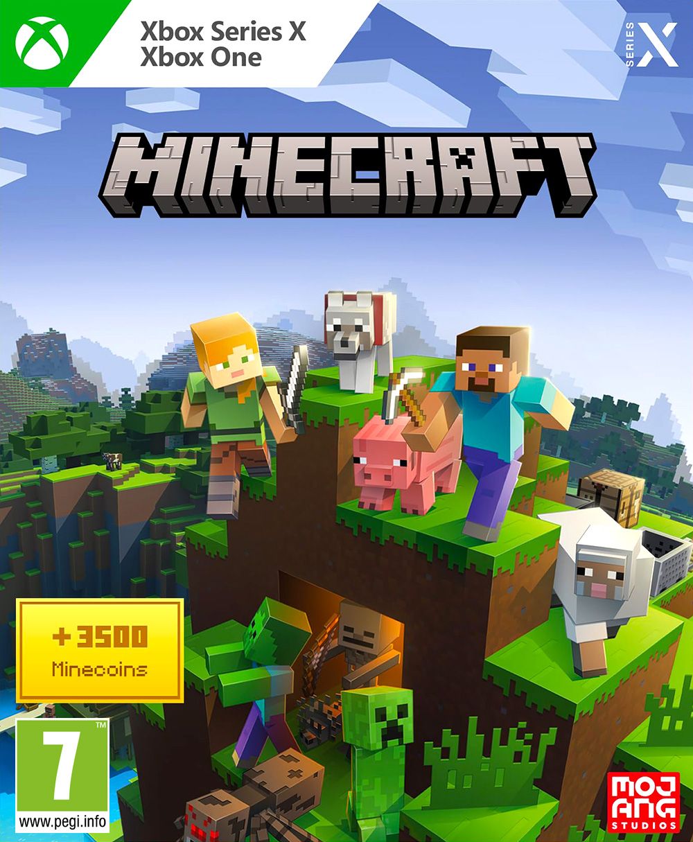minecraft_bedrock_edition_3500_coins_xbsx.jpg Minecraft: Bedrock Edition + 3500 Coins (Xbox Series)