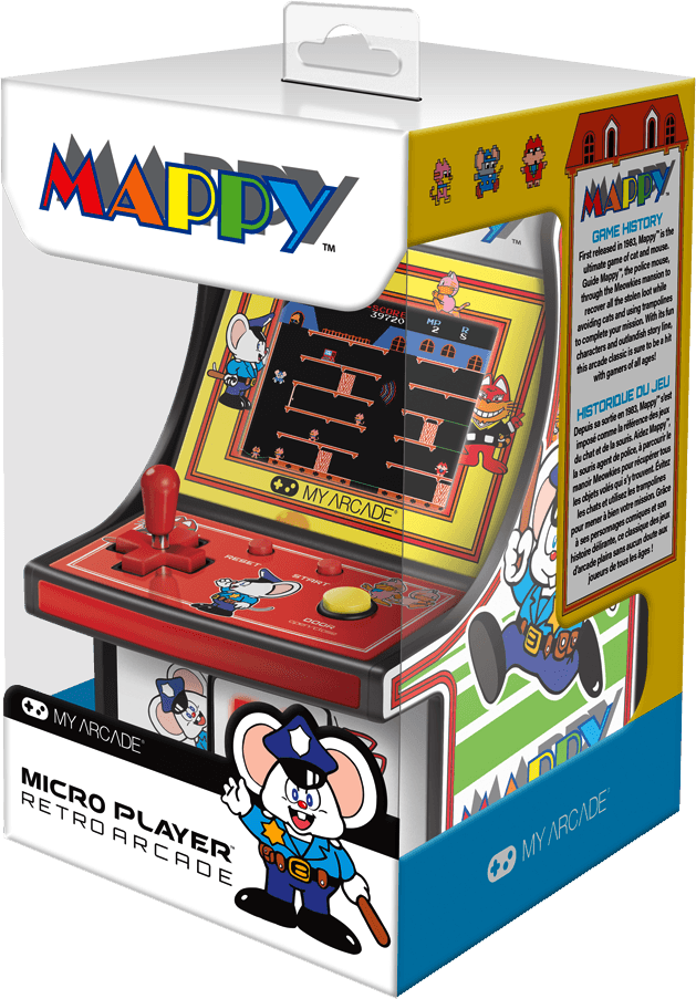 Micro Player Retro Arcade - Mappy