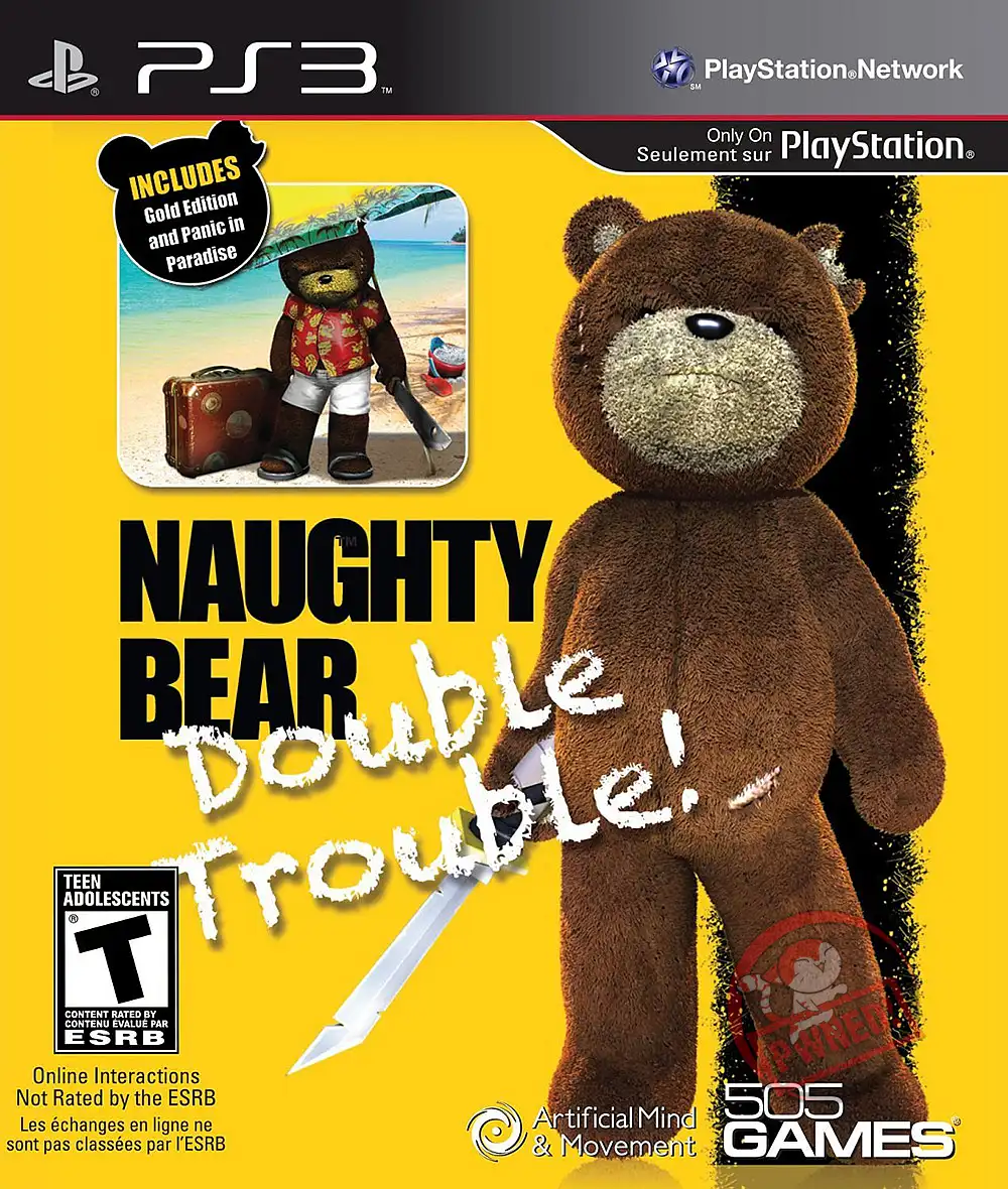 Naughty Bear: Double Trouble (NTSC/U)(PS3) | PlayStation 3