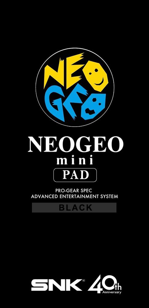 neogeo_mini_console_pad_black.jpg NeoGeo Mini Pad - Black