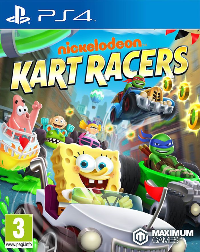 nickelodeon_kart_racers_ps4.jpg Nickelodeon Kart Racers (PS4) | PlayStation 4