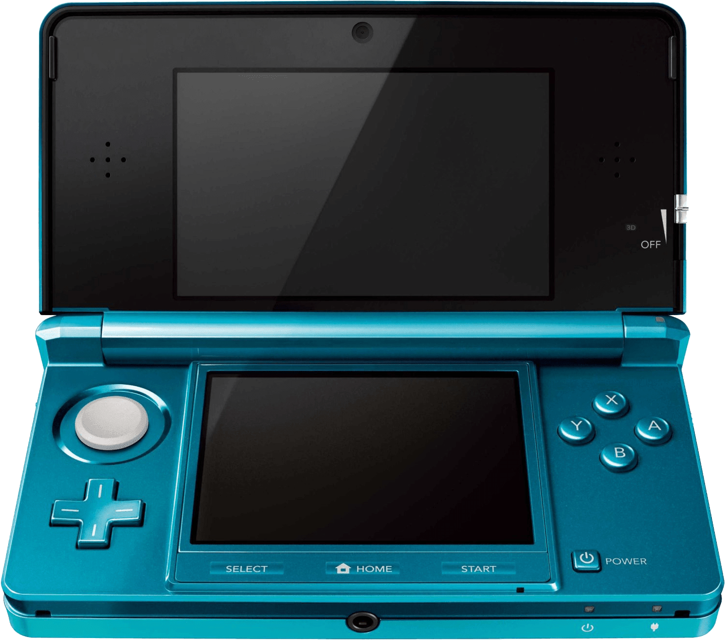 nintendo_3ds_console_aqua_blue_1.png Nintendo 3DS Console - Aqua Blue (3DS) | Nintendo 3DS