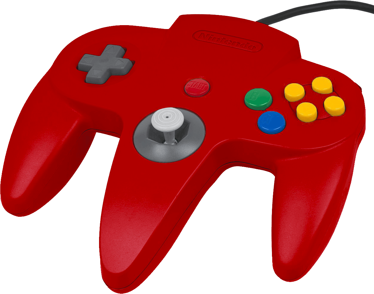 nintendo_64_controller_red_n64.png Nintendo 64 Controller - Red (N64)