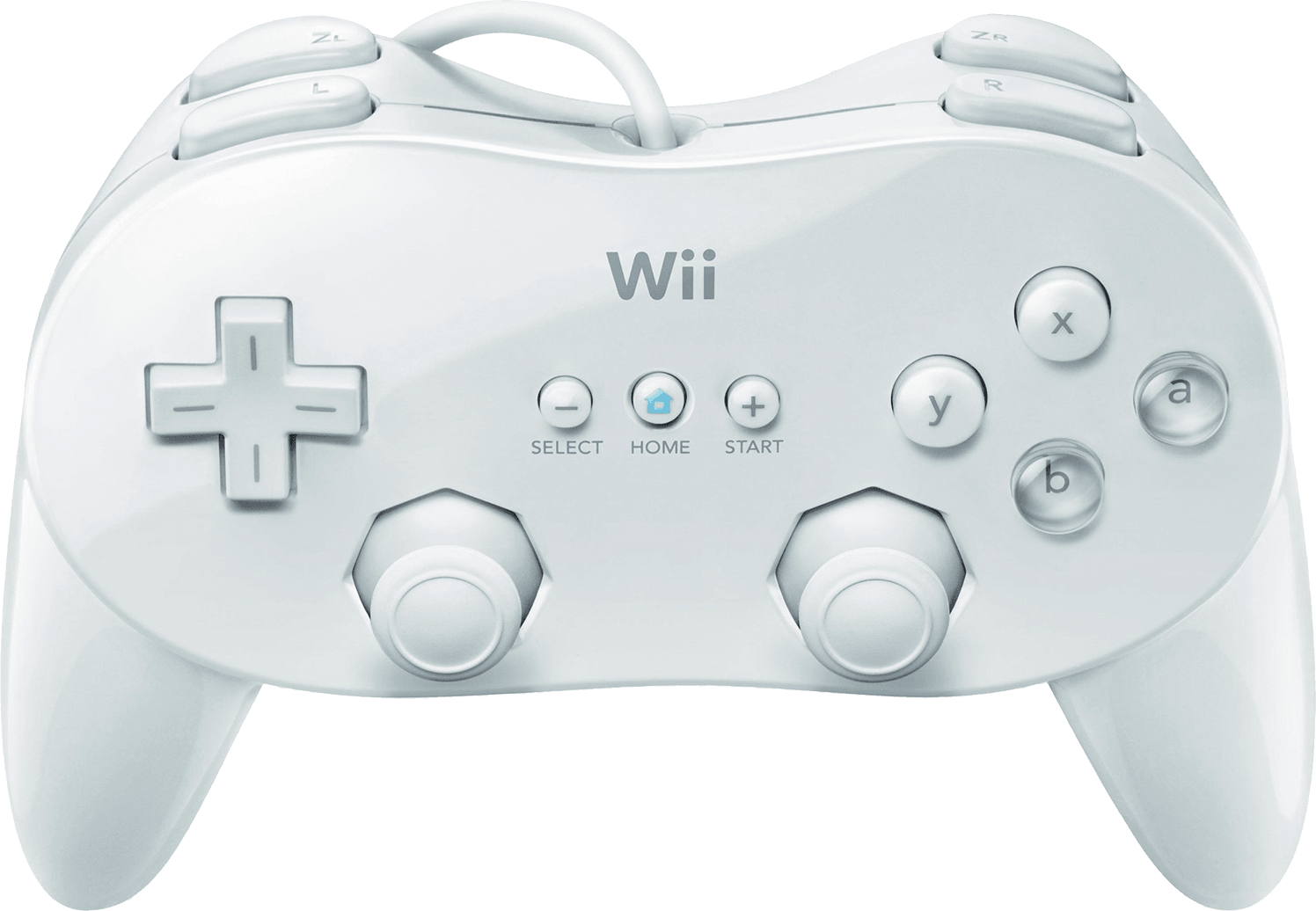 Nintendo Wii Classic Controller Pro - White (Wii) | Nintendo Wii