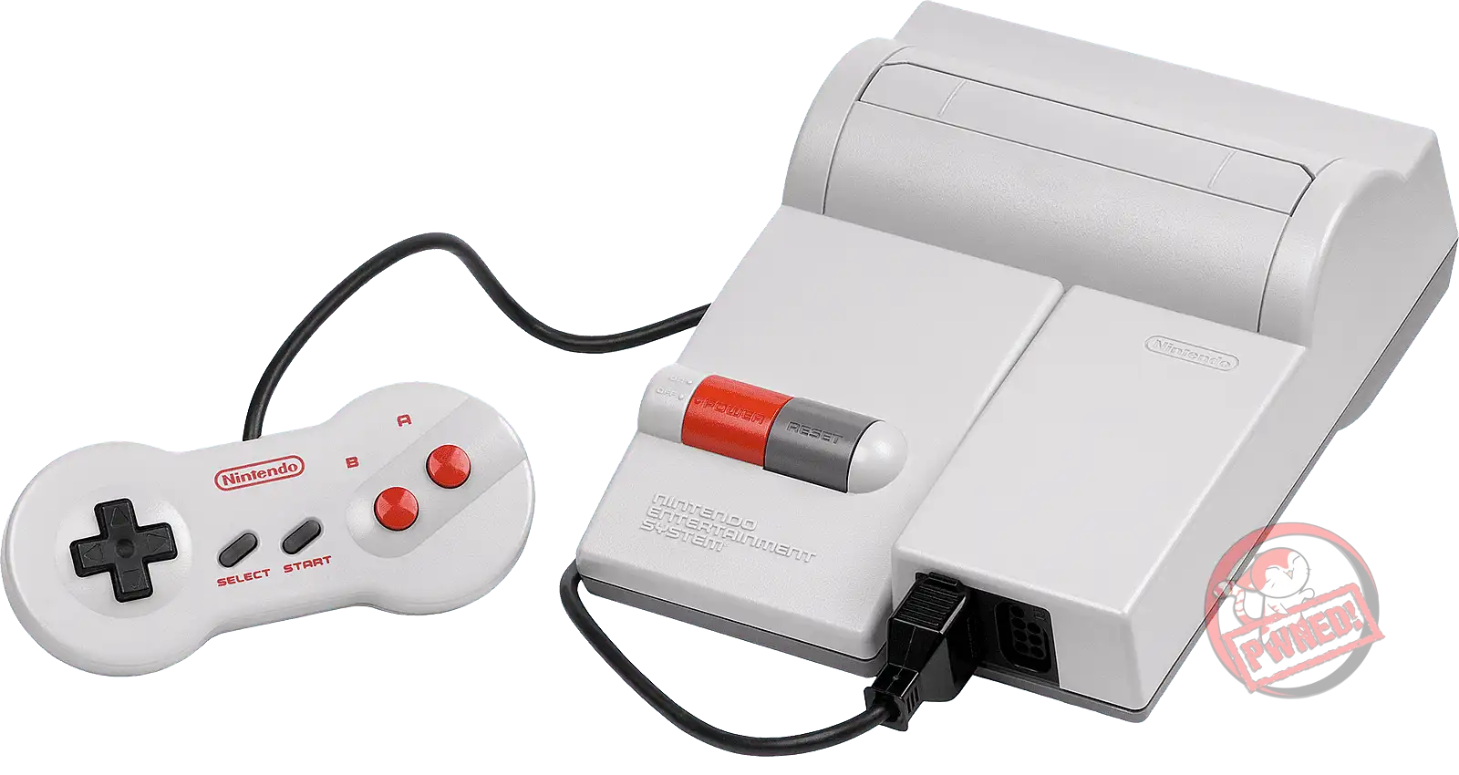 Nintendo Entertainment System 8 bit Console V2 New Design NTSC U 