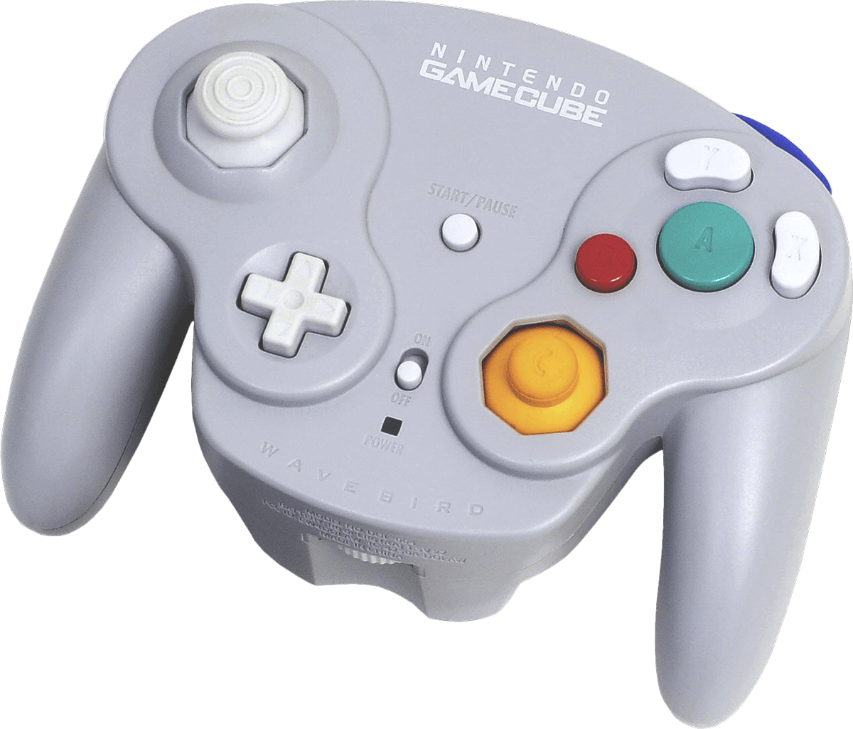 nintendo_gamecube_wavebird_wireless_controller_grey_ngc.png Nintendo GameCube WaveBird Wireles Controller - Grey (NGC) | Nintendo GameCube