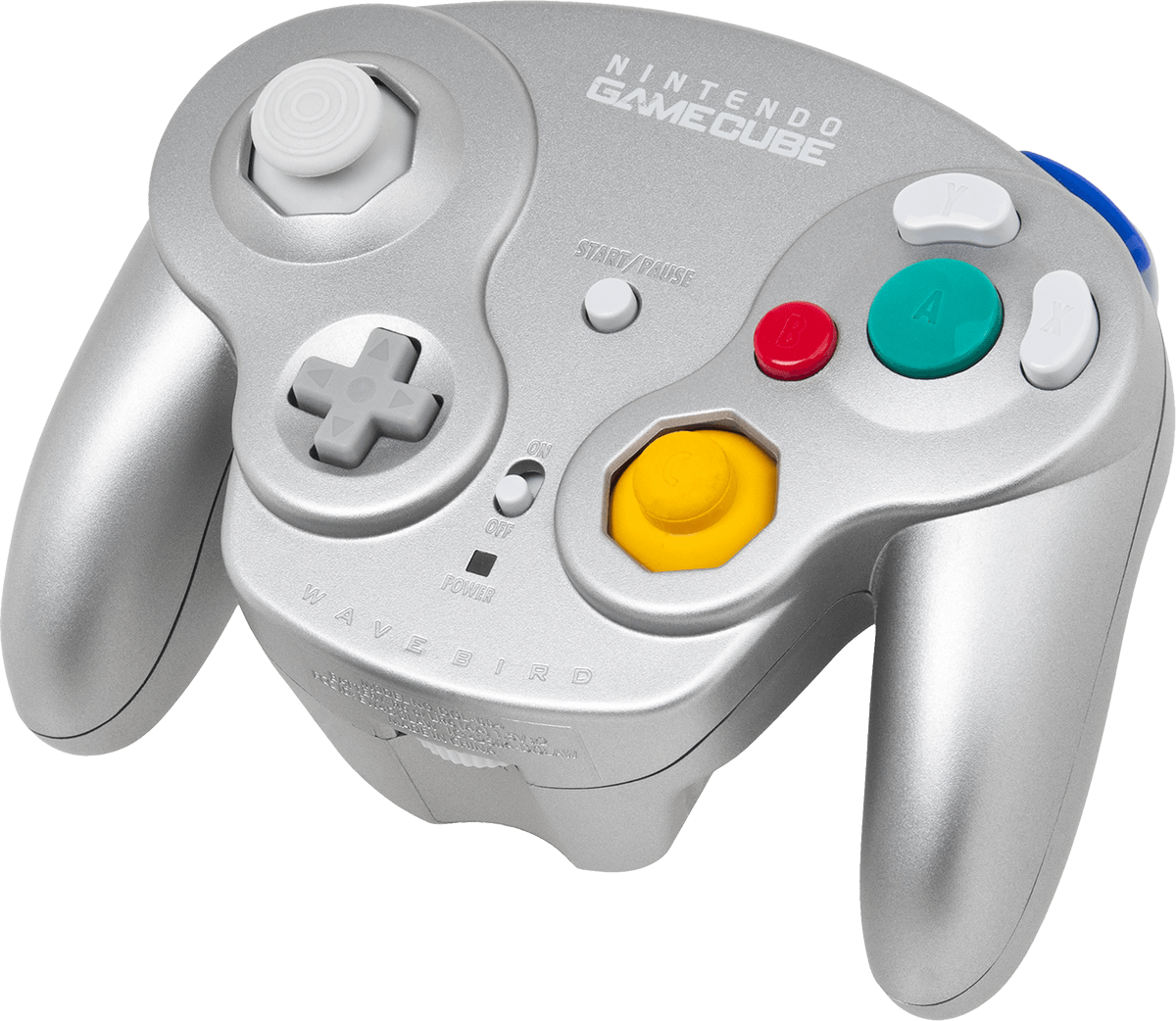 nintendo_gamecube_wavebird_wireless_controller_platinum_ngc.png Nintendo GameCube WaveBird Wireles Controller - Platinum (NGC) | Nintendo GameCube