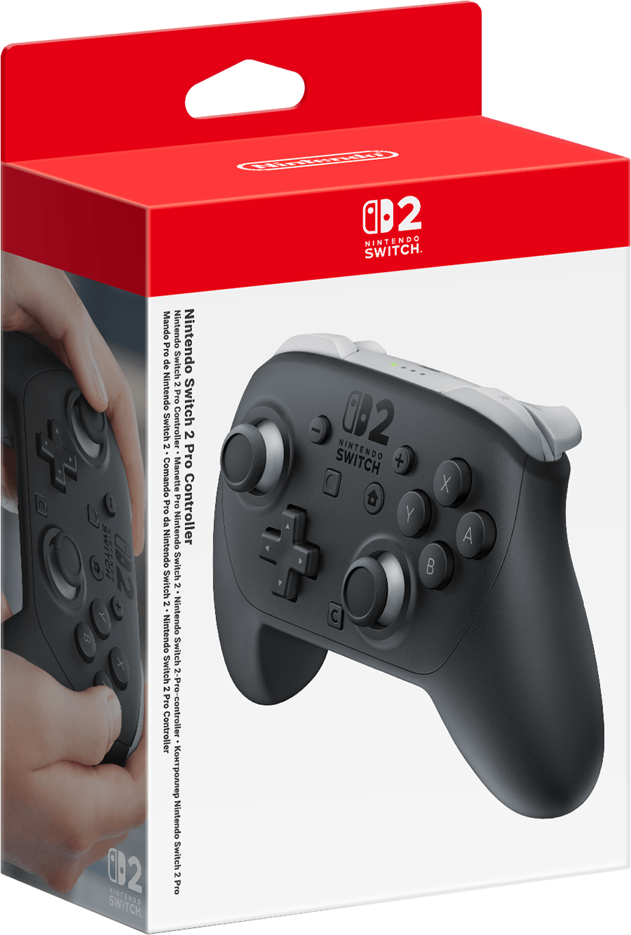 Nintendo Switch 2 Pro Controller - Black (NS2 / Switch 2) | Nintendo Switch 2