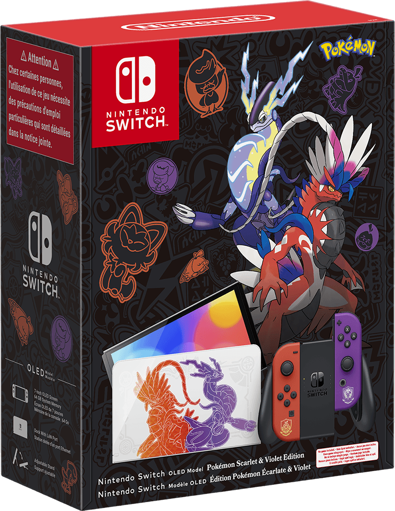 Nintendo Switch 64GB OLED Model Console - Pokemon: Scarlet & Violet Edition (NS / Switch)