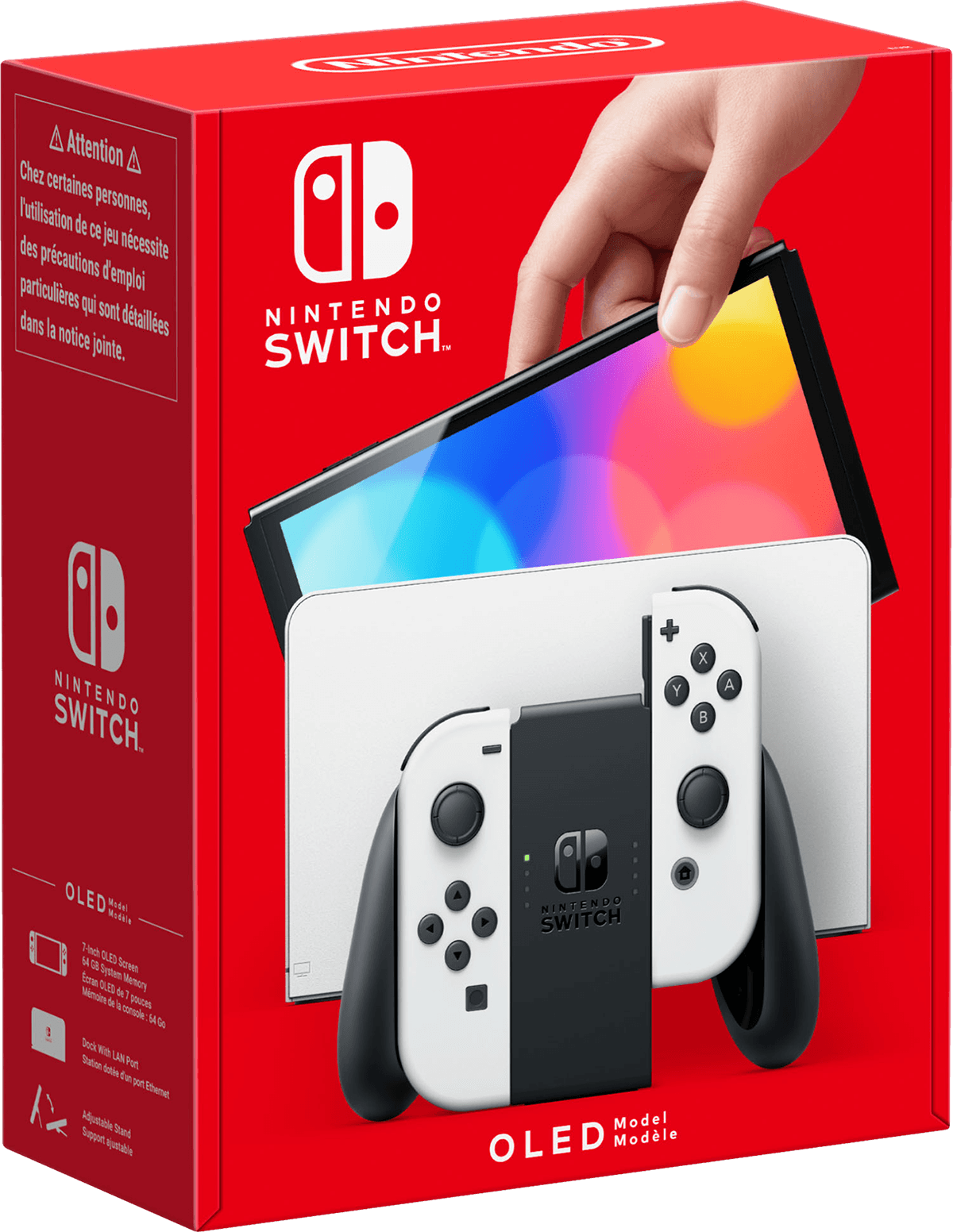 Nintendo Switch 64GB OLED Model Console - White (NS / Switch)