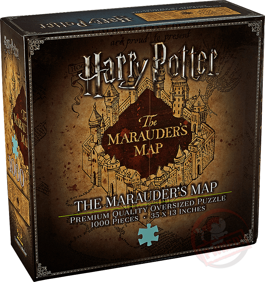 Harry Potter: The Marauder's Map - 1000 Piece Puzzle
