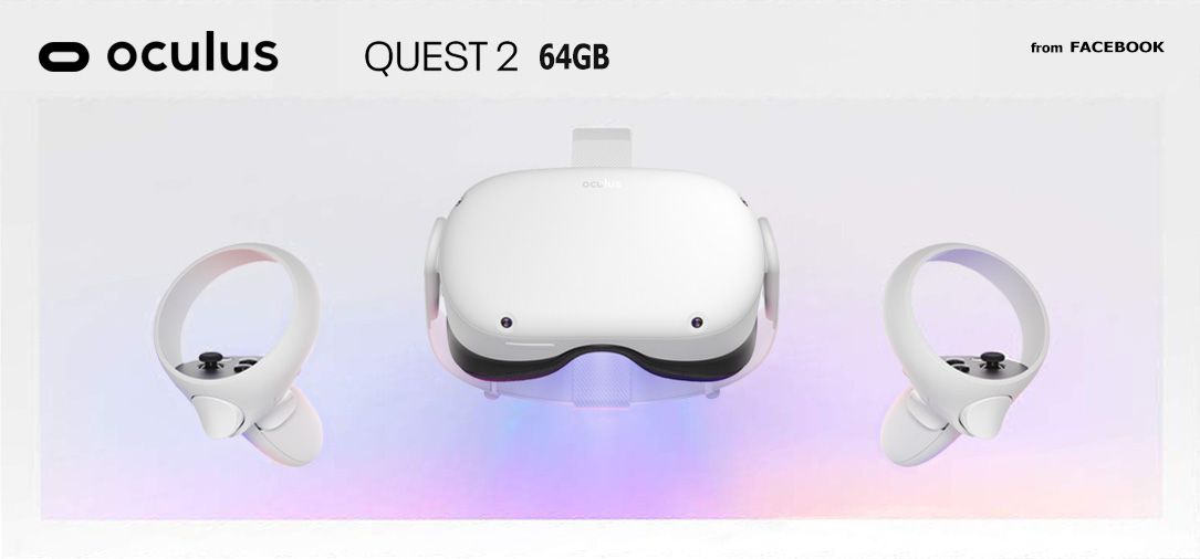 Oculus Quest 2 - 64GB VR Gaming Headset (PC)(New) | Buy from Pwned