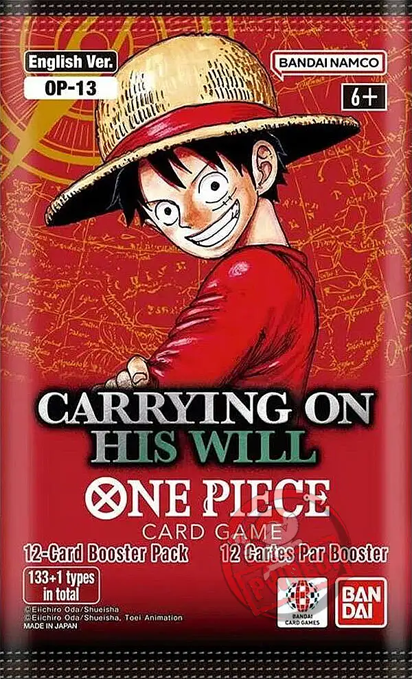 One Piece TCG: Carrying On His Will Booster Pack