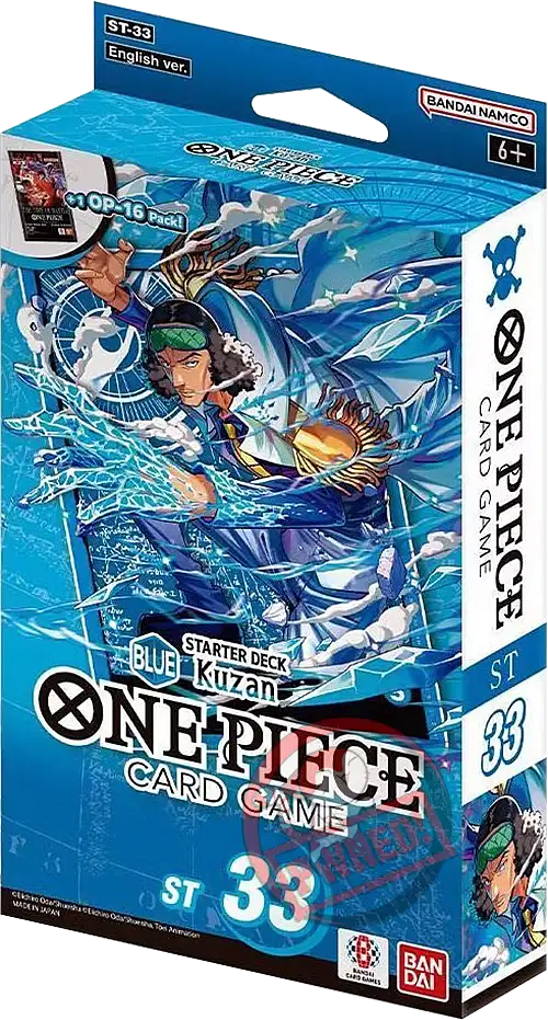 One Piece TCG: Starter Deck - Blue Kuzan [ST-33]