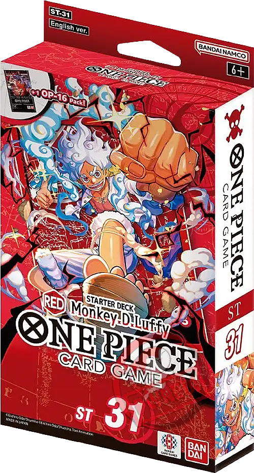 One Piece TCG: Starter Deck - Red Monkey.D.Luffy [ST-31]