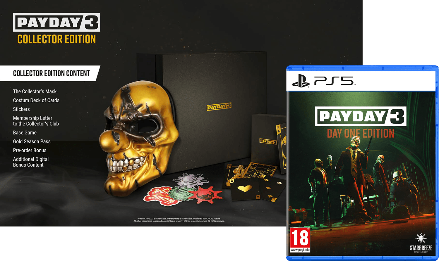 Payday 3 - Collector's Edition (PS5) | PlayStation 5
