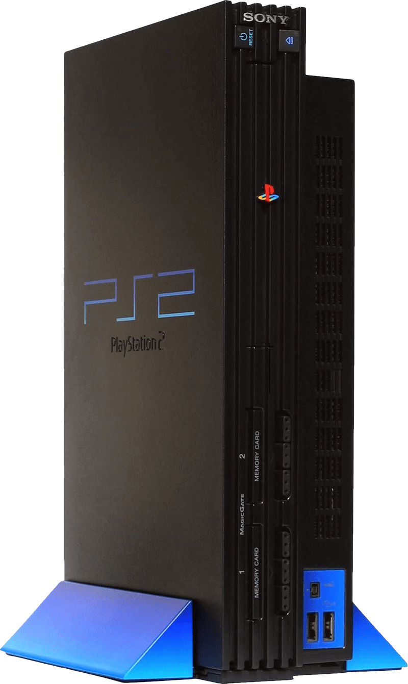 PlayStation 2 Console - Black PS2 Pwned Buy from Pwned Games with 