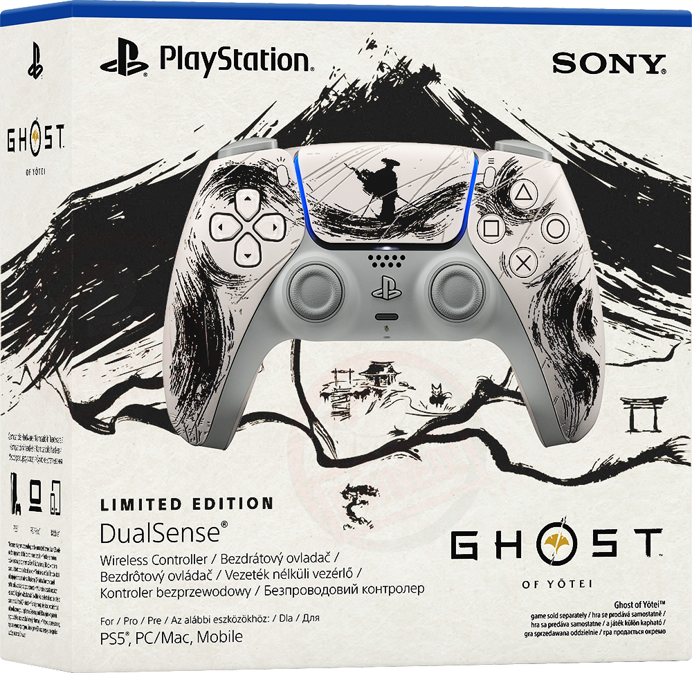 PlayStation 5 DualSense Controller - Ghost of Yotei Limited Black Edition (PS5) | PlayStation 5