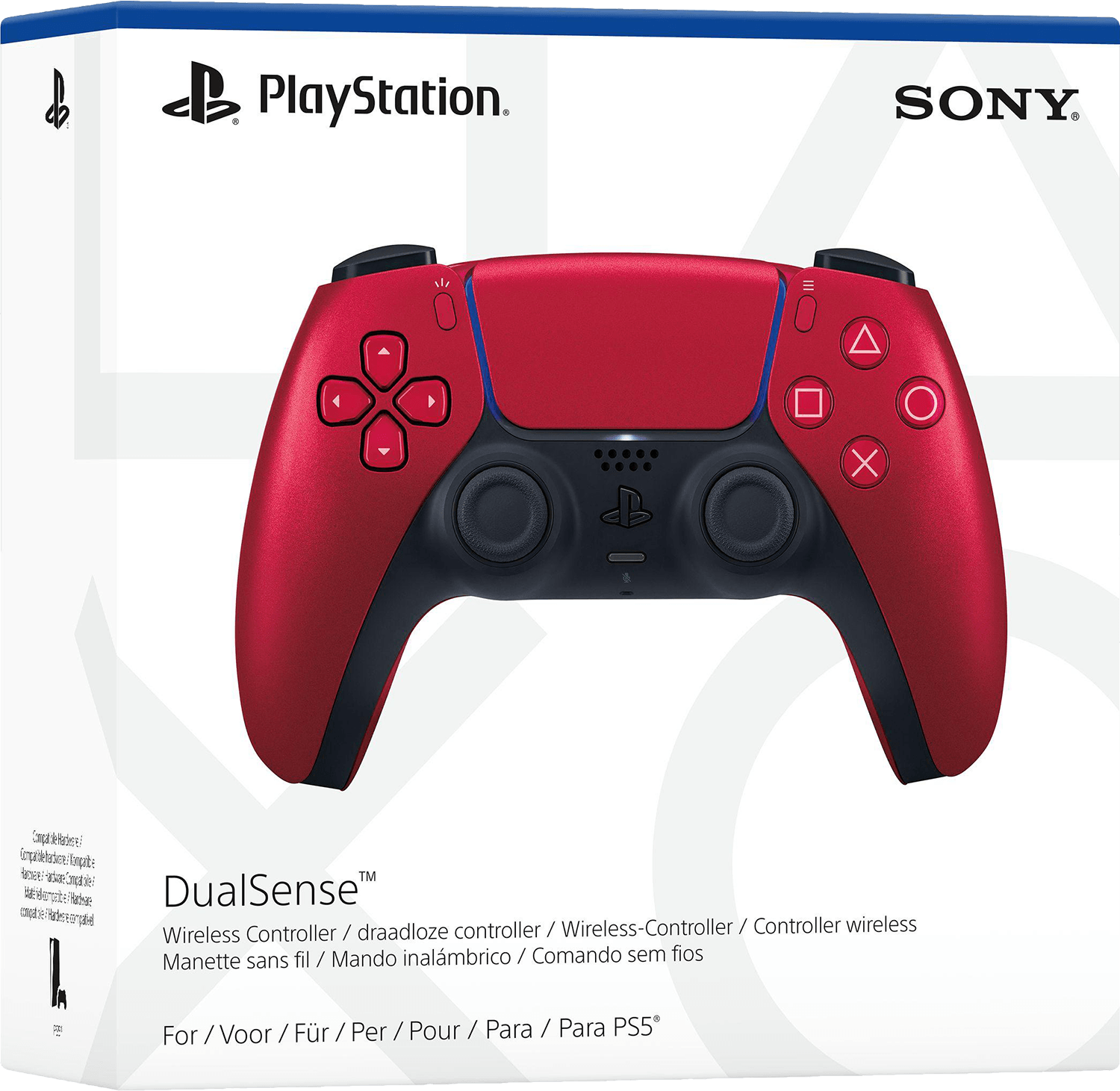 PlayStation 5 DualSense Controller - Volcanic Red (PS5) | PlayStation 5