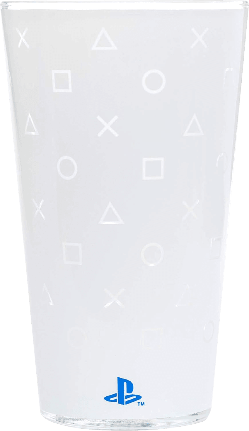 PlayStation Action Button Symbols Glass - 400ml