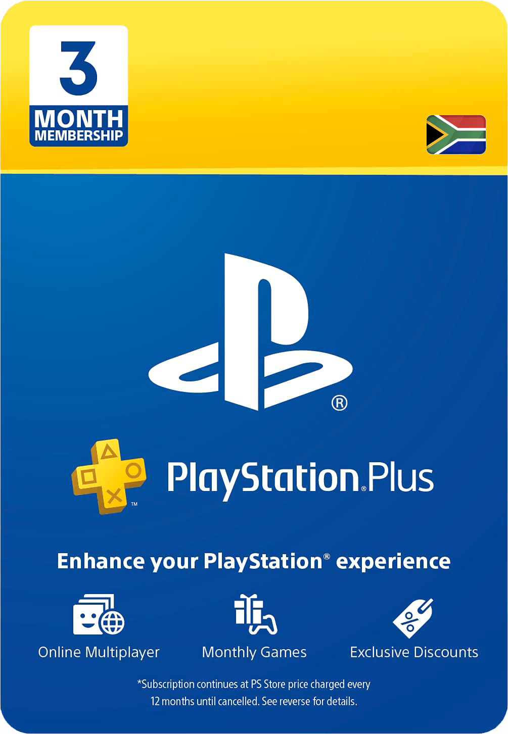 3 MONTH PLAYSTATION PLUS MEMBERSHIP[Digtal  